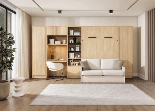 Genius murphy bed - with, sofa